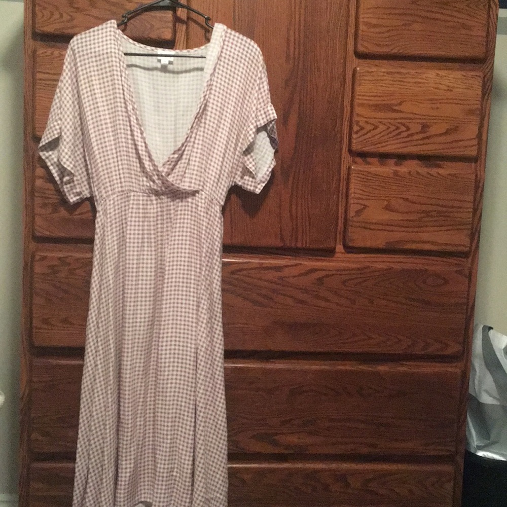 Pretty Purple Plaid dress